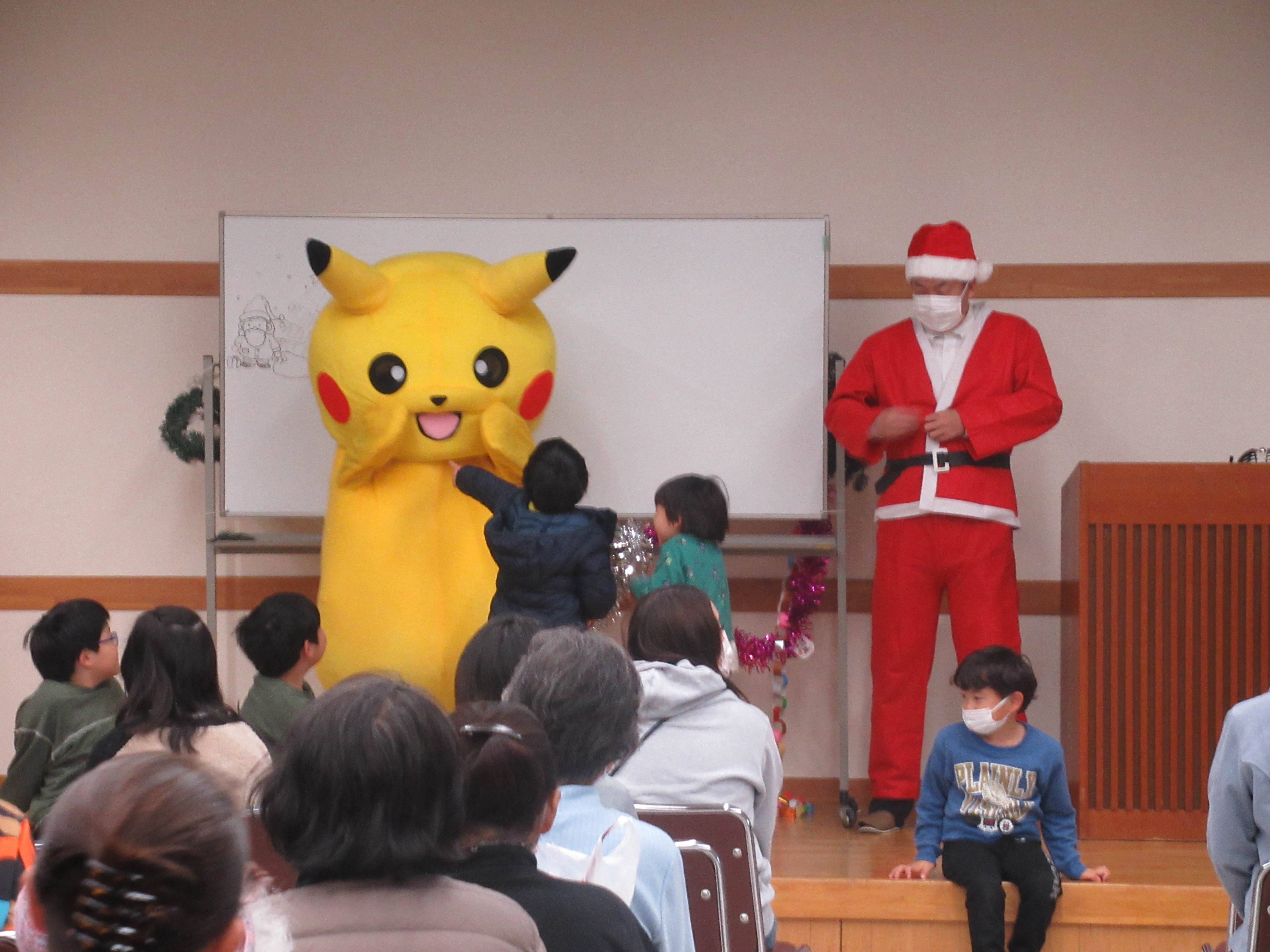 クリスマス会の写真